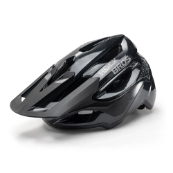 ROCKBROS Kask na rower górski z regulowanym daszkiem zapięciem