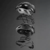 ROCKBROS Kask rowerowy regulowany 54-58 cm - czarny