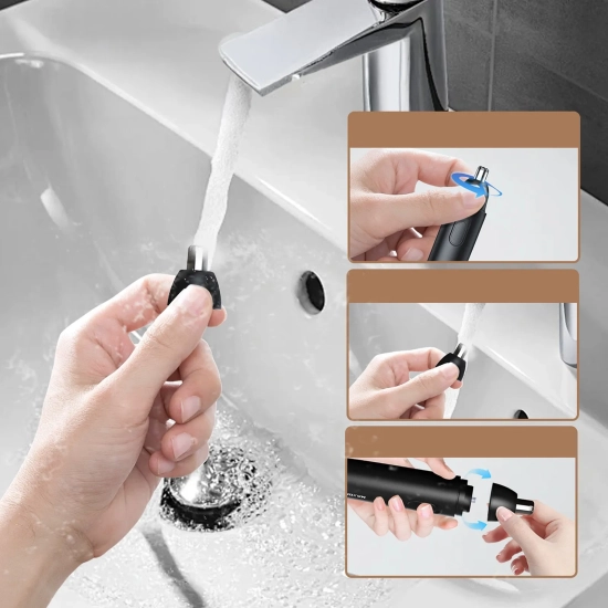 MAXGROOM Trymer golarka do nosa uszu i brwi USB-C - czarny