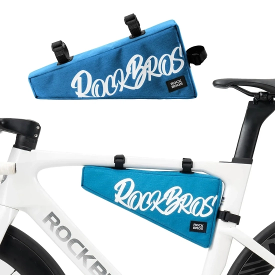ROCKBROS Torba rowerowa na ramę trójkątna XL 1.9 l - niebieska