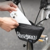 ROCKBROS Torba rowerowa na kierownicę trapezoidalna 0.7 l - czarna