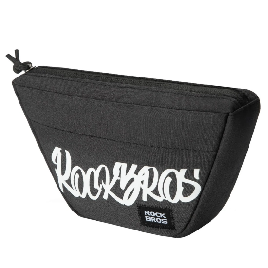 ROCKBROS Torba rowerowa na kierownicę trapezoidalna 0.7 l - czarna
