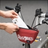 ROCKBROS Torba rowerowa na kierownicę trapezoidalna 0.7 l - czerwona