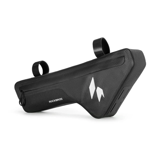 ROCKBROS Torba rowerowa pod ramę wodoodporna 1.9 l - czarna