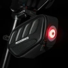 ROCKBROS Torba rowerowa podsiodłowa z inteligentną lampką tylną 0.45 l