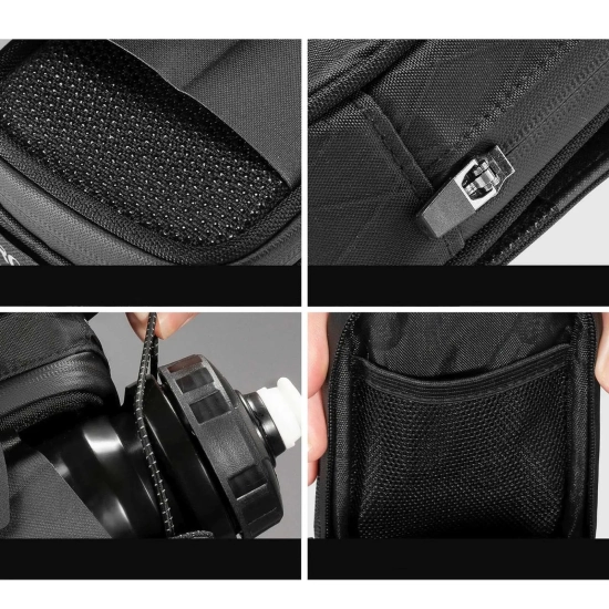 ROCKBROS Torba rowerowa podsiodłowa 0.2 l z uchwytem na bidon 0.6 l