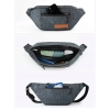 ROCKBROS Saszetka nerka rowerowa biodrowa 1.5 l - szara