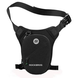 ROCKBROS Saszetka torba motocyklowa na udo lub biodro 1 l - czarna