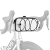 ROCKBROS Torba sakwa rowerowa na kierownicę wodoodporna 1.9 l - biała