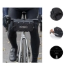ROCKBROS Torba sakwa rowerowa na kierownicę wodoodporna 1.9 l - czarna