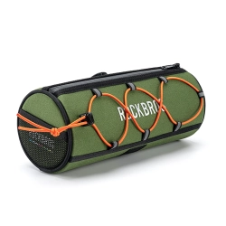 ROCKBROS Torba rowerowa wałek na kierownicę wodoodporna 1.5 l - zielona