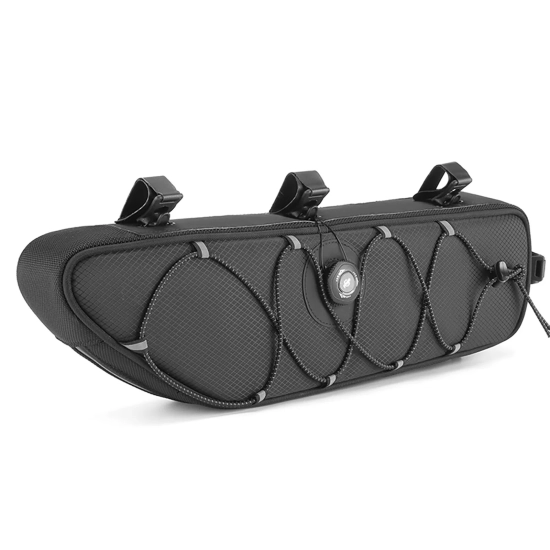 ROCKBROS Torba rowerowa pod ramę wodoodporna 2 l - czarna
