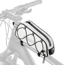 ROCKBROS Torba rowerowa na ramę wodoodporna 0.7 l - biała
