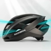 ROCKBROS Kask rowerowy z ramą wzmacniającą 58-62 cm - czarny