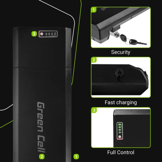 Green Cell Akumulator do roweru EBIKE50STD 24 V 13 Ah