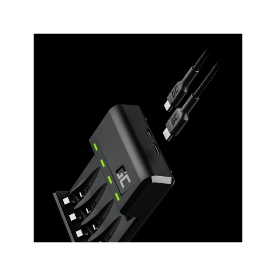 Green Cell GC VitalCharger zestaw ładowarka i 4 akumulatory AA