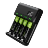 Zdjęcie główne produktu Ładowarka z akumulatorkami Green Cell GRSETGC02 4x AA 2000 mAh; wariant GRSETGC02, EAN 590781396