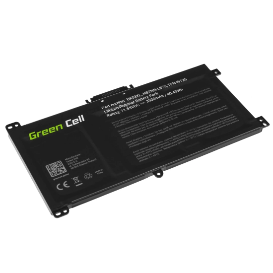 Green Cell HP167 bateria BK03XL 3500 mAh do HP Pavilion X360 14-BA