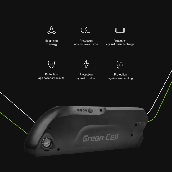 Green Cell Akumulator do roweru EBIKE25STD 36 V 13 Ah