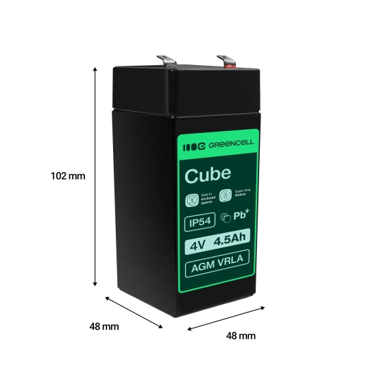 Green Cell Akumulator AGM36 4 V 4,5 Ah AGM