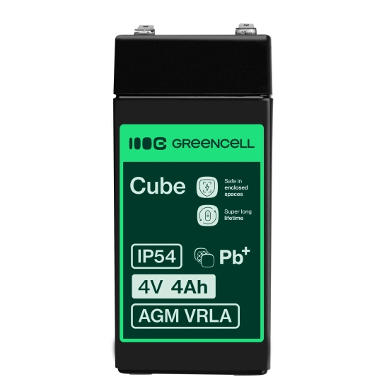 Akumulator Green Cell AGM37 4 V 4 Ah VRLA AGM F1