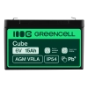 Green Cell Akumulator AGM40 6 V 15 Ah AGM