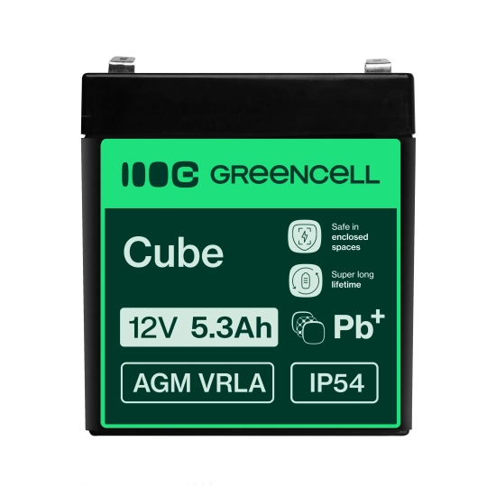 Green Cell Akumulator AGM45 12 V 5,3 Ah AGM