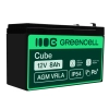 Akumulator Green Cell AGM46, wariant AGM VRLA 12 V 8 Ah, złącze Faston 250 (F2).