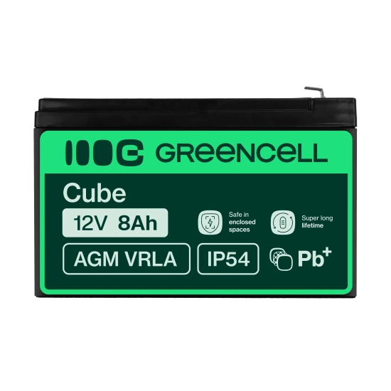 Green Cell Akumulator AGM46 12 V 8 Ah AGM