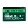 Akumulator Green Cell AGM48 12 V 10 Ah VRLA AGM F1