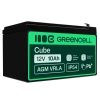 Akumulator Green Cell AGM48, wariant AGM VRLA 12 V 10 Ah, złącze Faston 250 (F2).