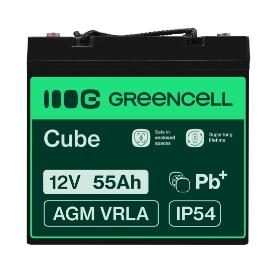 Green Cell Akumulator AGM49 12 V 55 Ah AGM