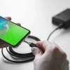 Green Cell Kabel PowerStream USB-A–USB-C 200 cm zielony