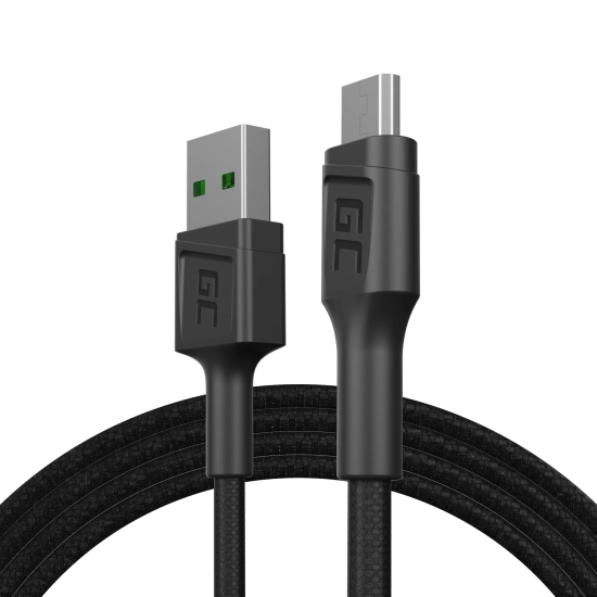 Kabel Green Cell PowerStream USB-A–Micro USB 120 cm zielony – produkt w dokładnym wariancie wskazanym kodem KABGC20, zgo