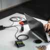 Green Cell Kabel PowerStream USB-A–USB-C 120 cm zielony