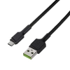 Kabel Green Cell PowerStream USB-A–USB-C 30 cm zielony – produkt w dokładnym wariancie wskazanym kodem KABGC25, zgodny z