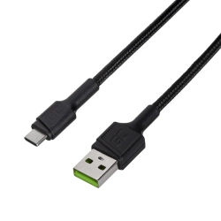 Kabel Green Cell PowerStream USB-A–USB-C 30 cm zielony – produkt w dokładnym wariancie wskazanym kodem KABGC25, zgodny z
