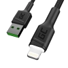 Green Cell Zestaw 3 kabli GC Ray USB-A–Lightning 200 cm LED
