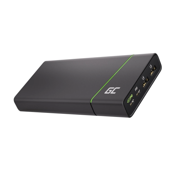 Zdjęcie główne produktu Powerbank Green Cell PBGC04 PowerPlay Ultra 26800 mAh 128W; wariant PBGC04, EAN 5907813965258.