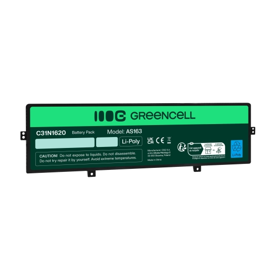 Green Cell AS163 bateria C31N1620 do Asus ZenBook UX430 UX430U UX430UA