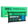 Czarna bateria laptopowa Green Cell DE150, wariant 3400 mAh i 11,4 V, widok produktu.