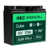 Akumulator Green Cell AGM51, wariant AGM VRLA 12 V 17 Ah, złącze M5 (F3).