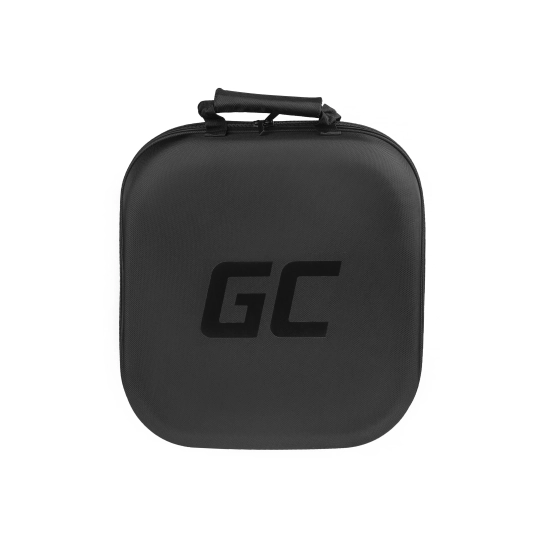 Czarne etui Green Cell GC PowerCase CSGC02 przeznaczone do kabla i akcesoriów EV.
