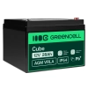 Akumulator Green Cell AGM55, wariant AGM VRLA 12 V 28 Ah, złącze M5 (F3).