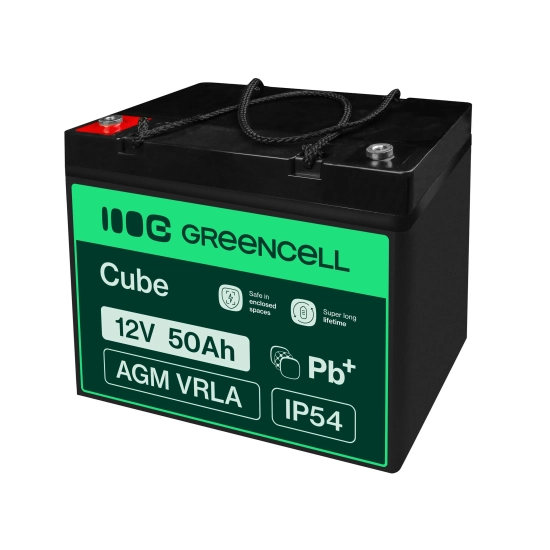 Green Cell Akumulator AGM AGM56 12 V 50 Ah