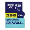 Karta pamięci Goodram RIVAL M3AA 256 GB microSDXC U3 V30 z adapterem SD, wariant GGSM3AA-2560R12.
