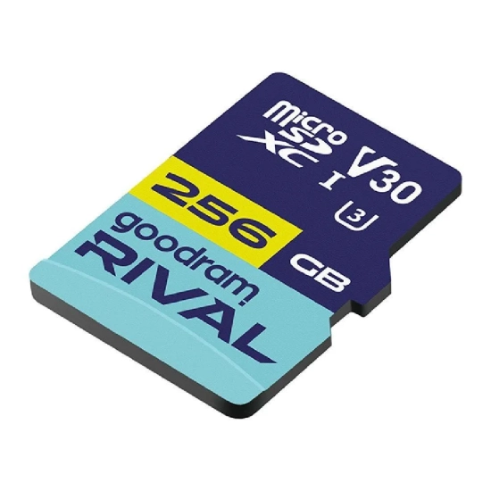 Goodram Karta microSDXC RIVAL M3AA 256 GB U3 V30 z adapterem