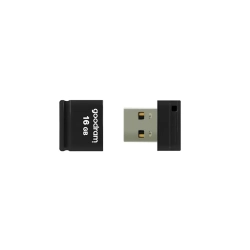 Pendrive Goodram UPI2 Piccolo 16 GB (UPI2-0160K0R11), wariant czarny, stałe złącze.