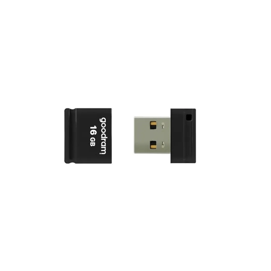 Pendrive Goodram UPI2 Piccolo 16 GB (UPI2-0160K0R11), wariant czarny, stałe złącze.