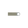 Pendrive GOODRAM UUN2 32 GB, model UUN2-0320S0R11, srebrna stalowa obudowa bez zatyczki z oczkiem do przypięcia.